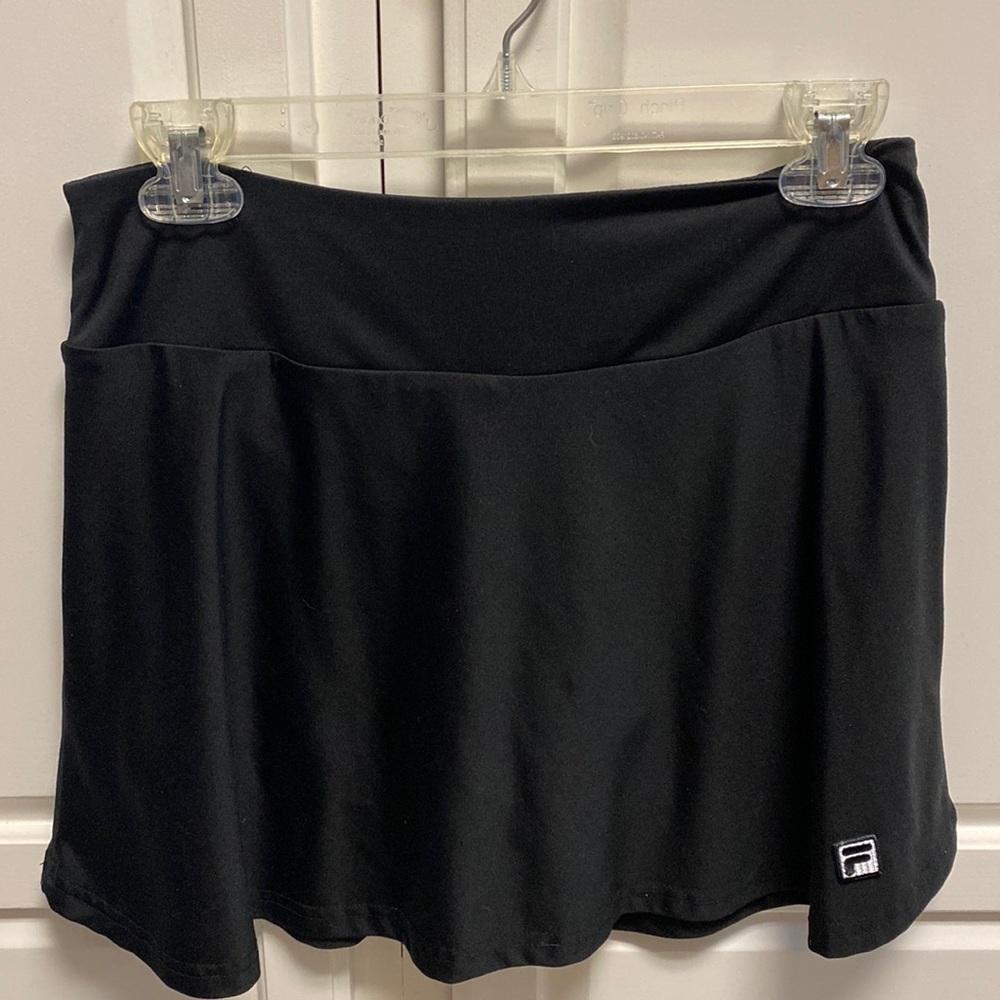 Fila black tennis skirt.